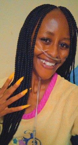 NkhosiLa's tweet photo. Since I'm at the end stage of Cystic Fibrosis and pancreas blocked meaning no food is digested,I ask you give me love,I know my day is close may 3 wishes come true before my time comes. Meeting @Natasha_Thahane &amp; @MimoMokgosi then inspiring the world. My time is too close 😭😭😭 https://t.co/B28wGt1zVZ
