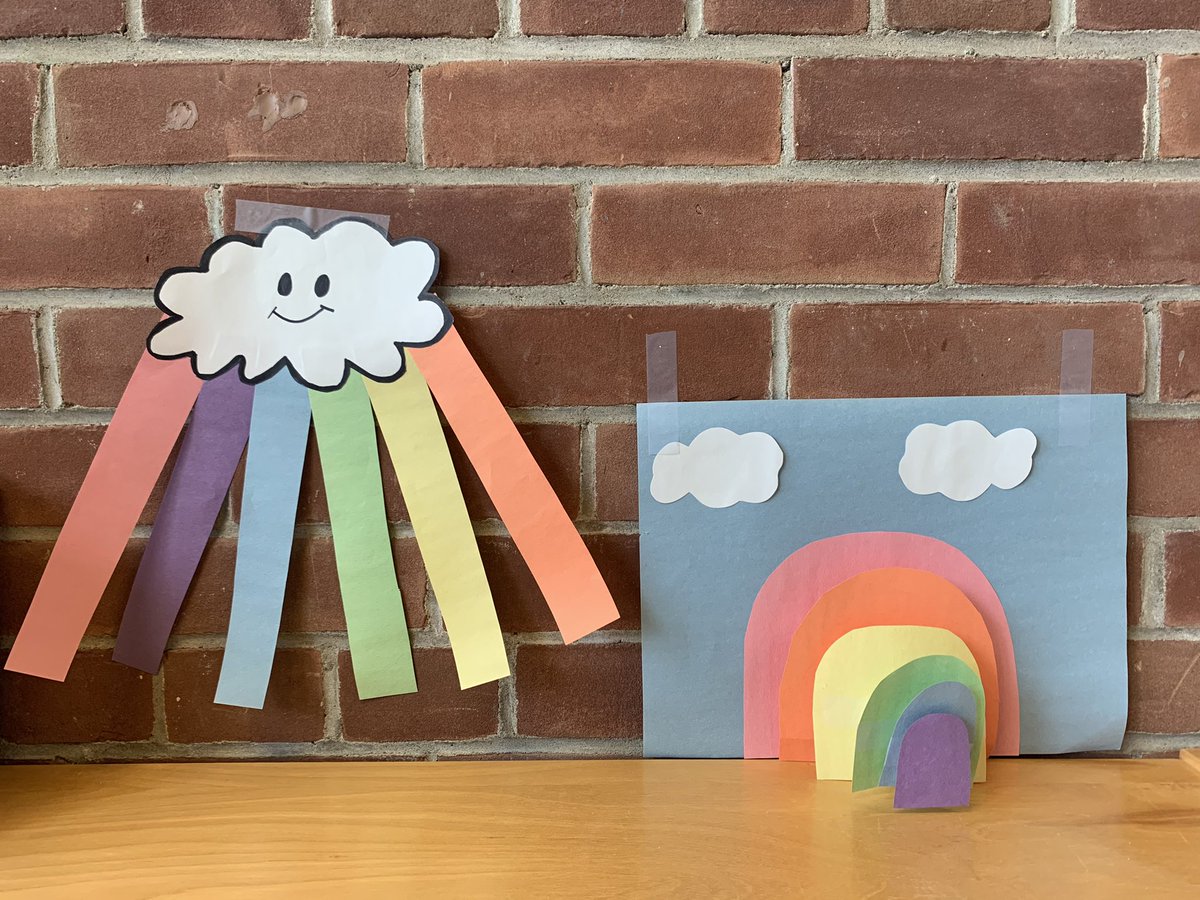 mrsflewelling27's tweet photo. Spring rainbow art today in #learnathomekindergarten 🌈 ❤️@BlakeySabrina @oakleybarrie @SCDSBey https://t.co/R5np6n5Bky
