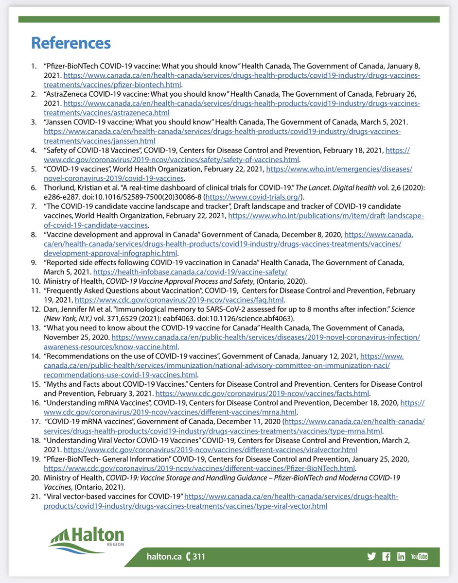 #COVID19 Vaccine - Myths vs. Facts: <a href="/RegionofHalton/">Halton Region</a> Public Health answers your questions. #BurlON