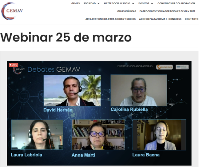 JoseIbeas1's tweet photo. Finaliza la 2ª mesa #DebatesGEMAV!
✔️Gran debate: ButtonHole, sigue la polémica
✔️Panelistas de lujo: Anna Martí, Laura Baena, Laura Labriola
✔️Gran audiencia. Hasta Sudamerica, Europa y Africa
@GEMAVsociedad se mueve, porque tú te mueves!
👉https://t.co/D7FAphkbmK https://t.co/y3KpGosAnq