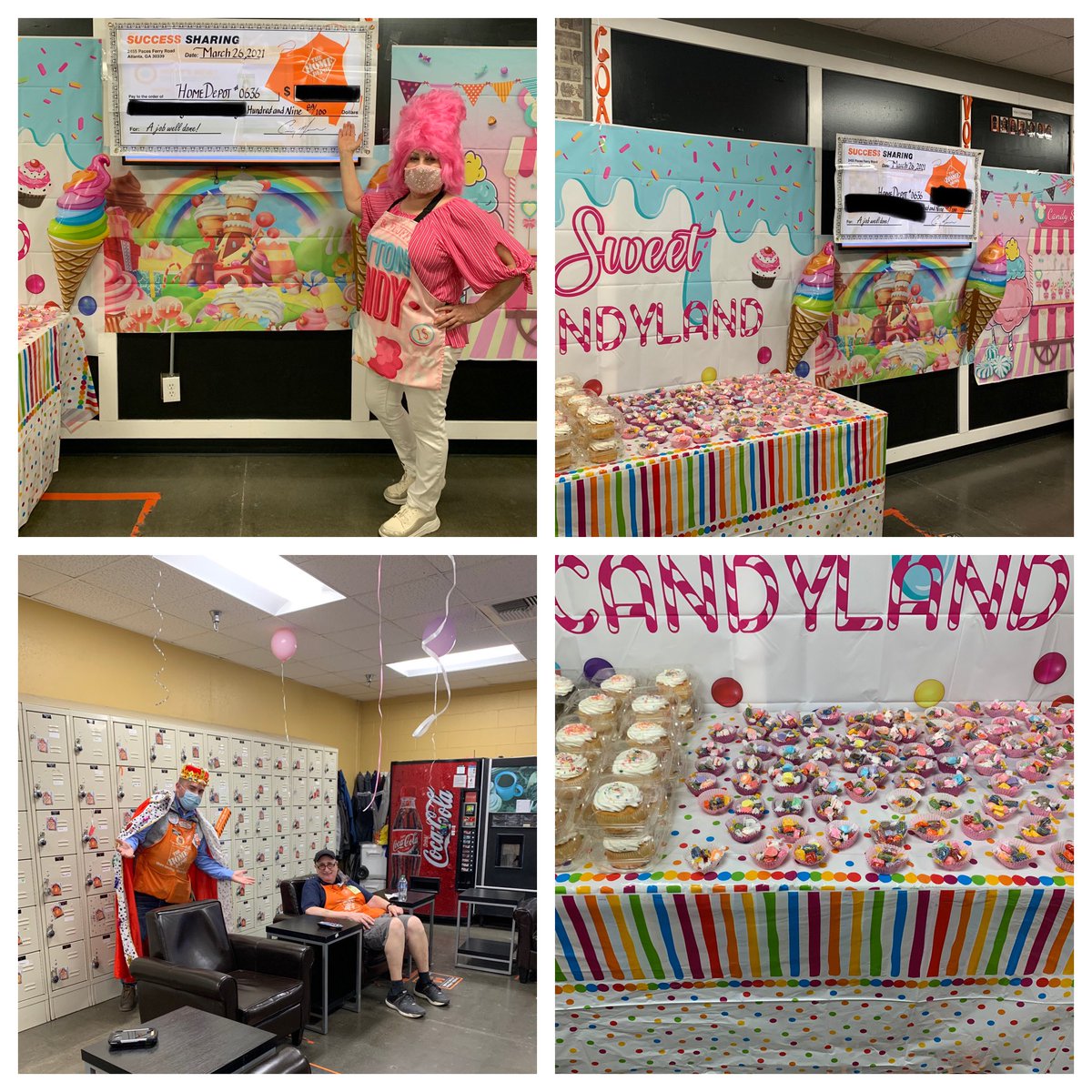 Happy Candy Land day from 0636!!! Congrats to all our amazing associates for an incredible half! Enjoy the celebration. You all deserve it😁!!! #ThrillOfTheVille🌹 @Patrick0hara @AJ_JandaHD @SteveWoodsHD