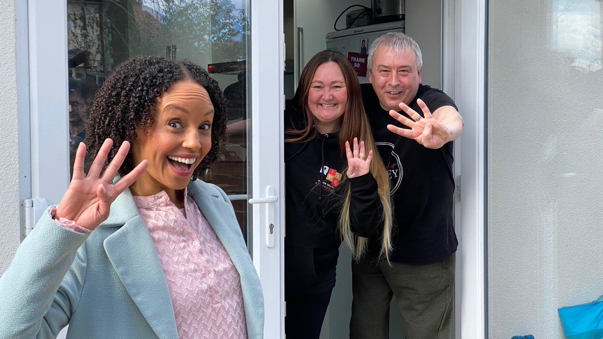 What a blessing today to have <a href="/ringlet_gem/">Gemma Hunt</a> join the Fit and Fed. We hope you enjoyed your tea and we look forward to hanging out with you again in the future. The #FitandFed will be back next Friday and open to all but until then, CU@4 <a href="/BBCSoP/">BBC Songs of Praise</a> <a href="/StChadsRomiley/">St Chads Romiley</a> #familytime