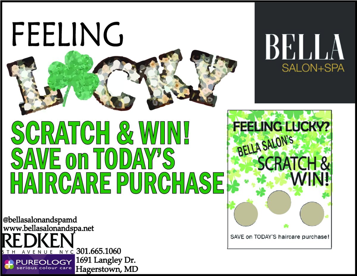 Feeling Lucky?  Scratch and win for savings on ANY full size retail!