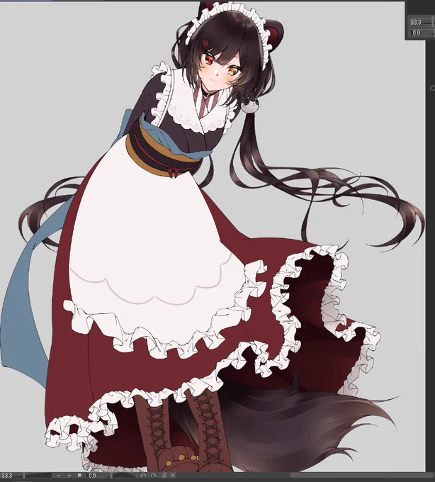 描くたびに思う。ほんとキャラデザ神 