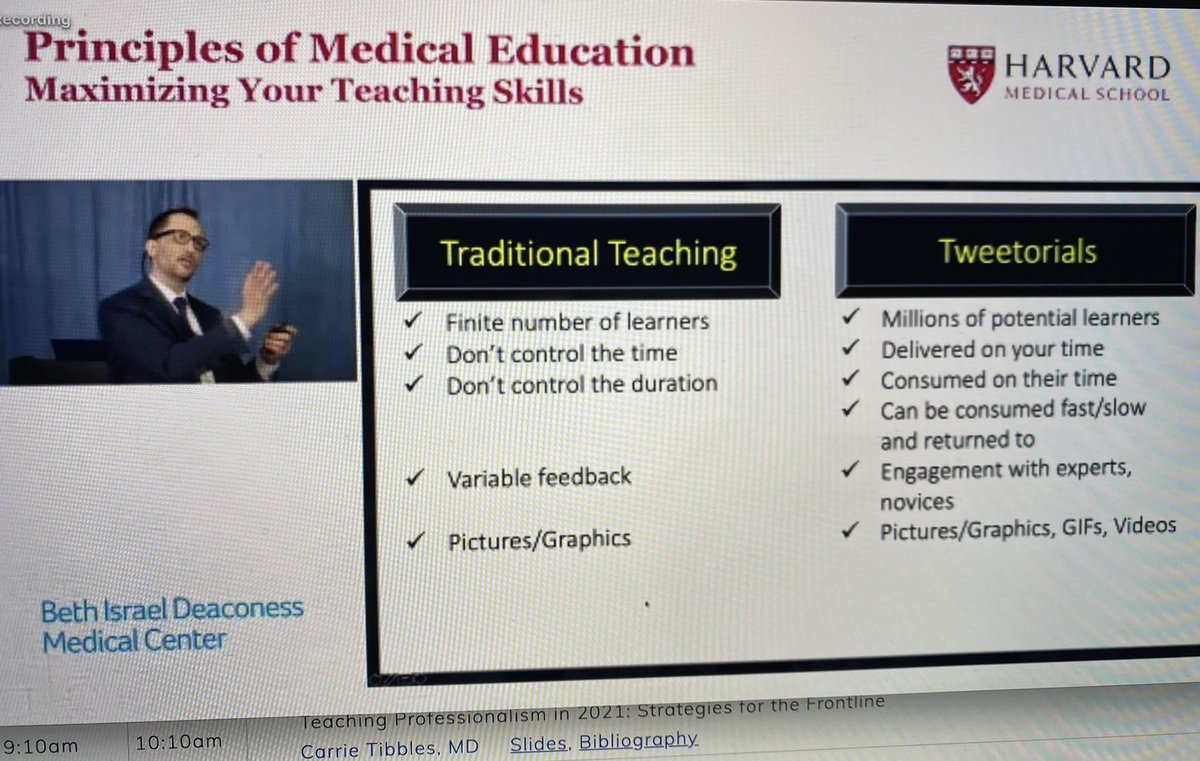 Learning how to best use Twitter for medical education. The importance of #Tweetorials @BIDMC_Education #HMSMedEd21 #MedicalEducator