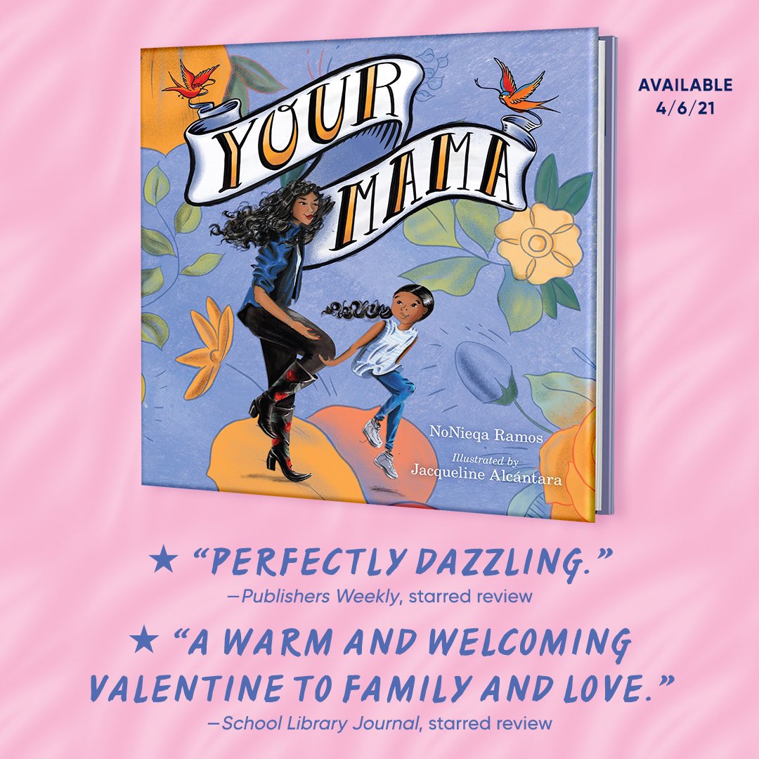 _jacqueline_ill's tweet photo. Well March flew by!!! But that’ ok with me b/c now it’s only 12 days before my next book hits the stores!!!! Wepa!!!!! Check out our pre-order campaign!!Free giveaways!!!! 🙃💃🏽🌹💄
#YourMama #hmh #versify https://t.co/8Q9X3e7P5e
