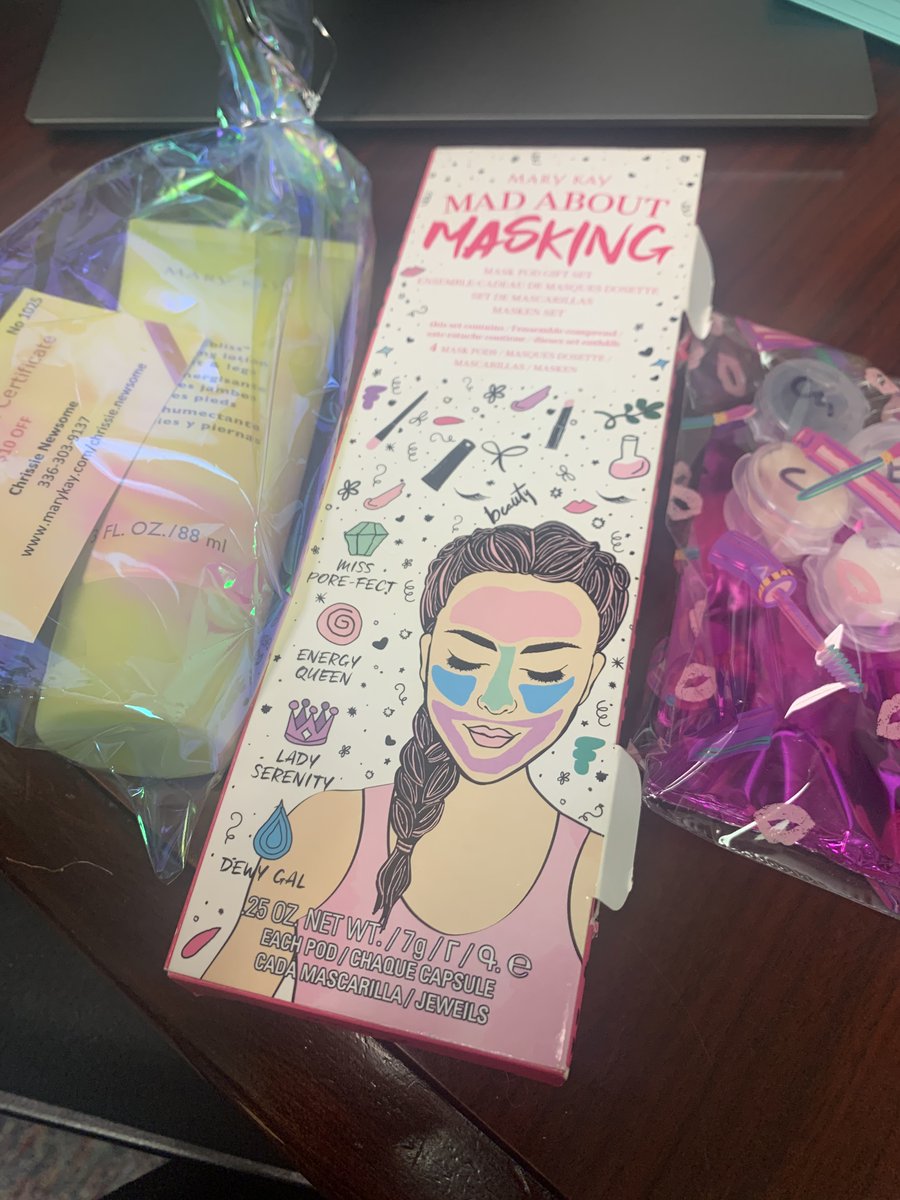 MissLeslie_5's tweet photo. We had Chrissie Newsome a Mary Kay Director (and Spartan alumnus) to come and give our staff some Mary Kay goodies so teachers can pamper themselves during Spring Break! They loved it! #teacherappreciation #springbreakisalmosthere
@GCSchoolsNC @CSTK12Educator @scontrerasGCS https://t.co/xypmrTsWNo