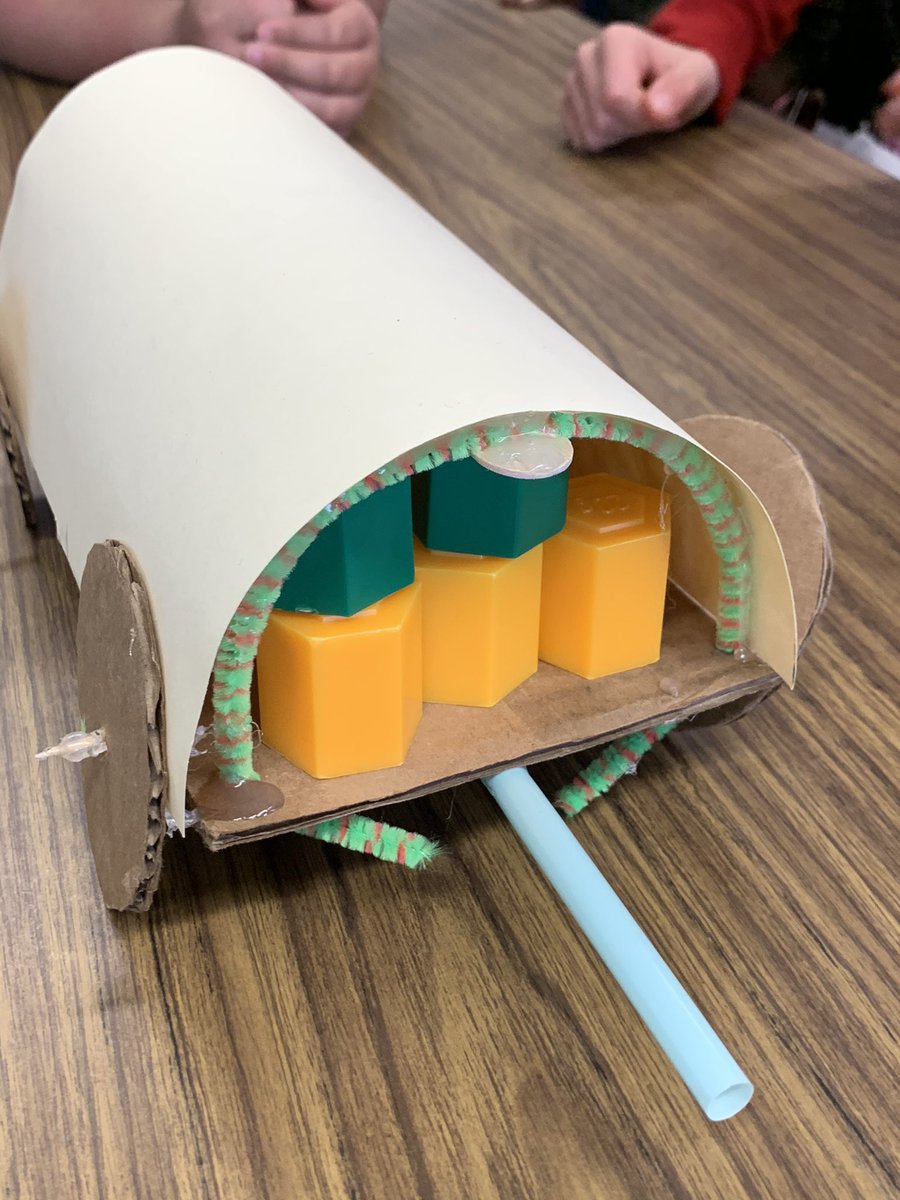 JLang_OTES's tweet photo. Covered Wagon STEM Challenge to go along with Oregon Train Reading (U3, W5). All students had a growth mindset, worked hard and were successful. Several held 800 grams!! @mrsshappirio @Poneill09 @OTES_pride @OTSpartanLegacy https://t.co/OloziPwwEe