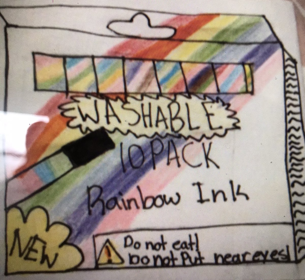 Mr_Bourque_'s tweet photo. Beware @ABCSharkTank we have some inventors in training. Inventing and designing packaging for markers that every kid (and probably adults to) will want! @GEVSchool #innovation #medialiteracy #patentpending https://t.co/GpZdU8t8lK