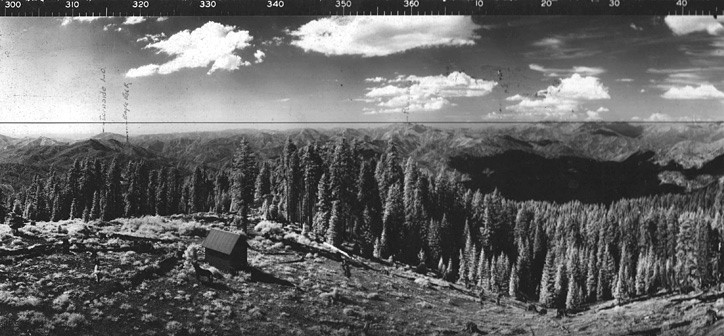 ShastaTrinityNF's tweet photo. "The Forest Service lookout at the summit of the mountain in Trinity County, known as Hayfork Bally, is Miss Elsie Luckie... [she] lives alone at the summit, 15 miles from the nearest ranch house &amp; 6000 ft above sea level" (The Oregonian/Ron Kemnow, USFS photo) #ThrowbackThursday https://t.co/Zi4IyuA2yh