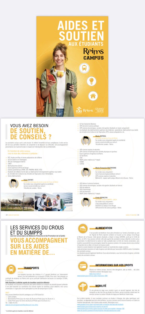mariedepaquy's tweet photo. @VilledeReims @GrandReims #ccas toute les infos sur les aides apportées aux étudiants par les associations l’université les collectivités le département la région #mobilité #logement #alimentation #accésauxdroits https://t.co/fmk7SAzzXm