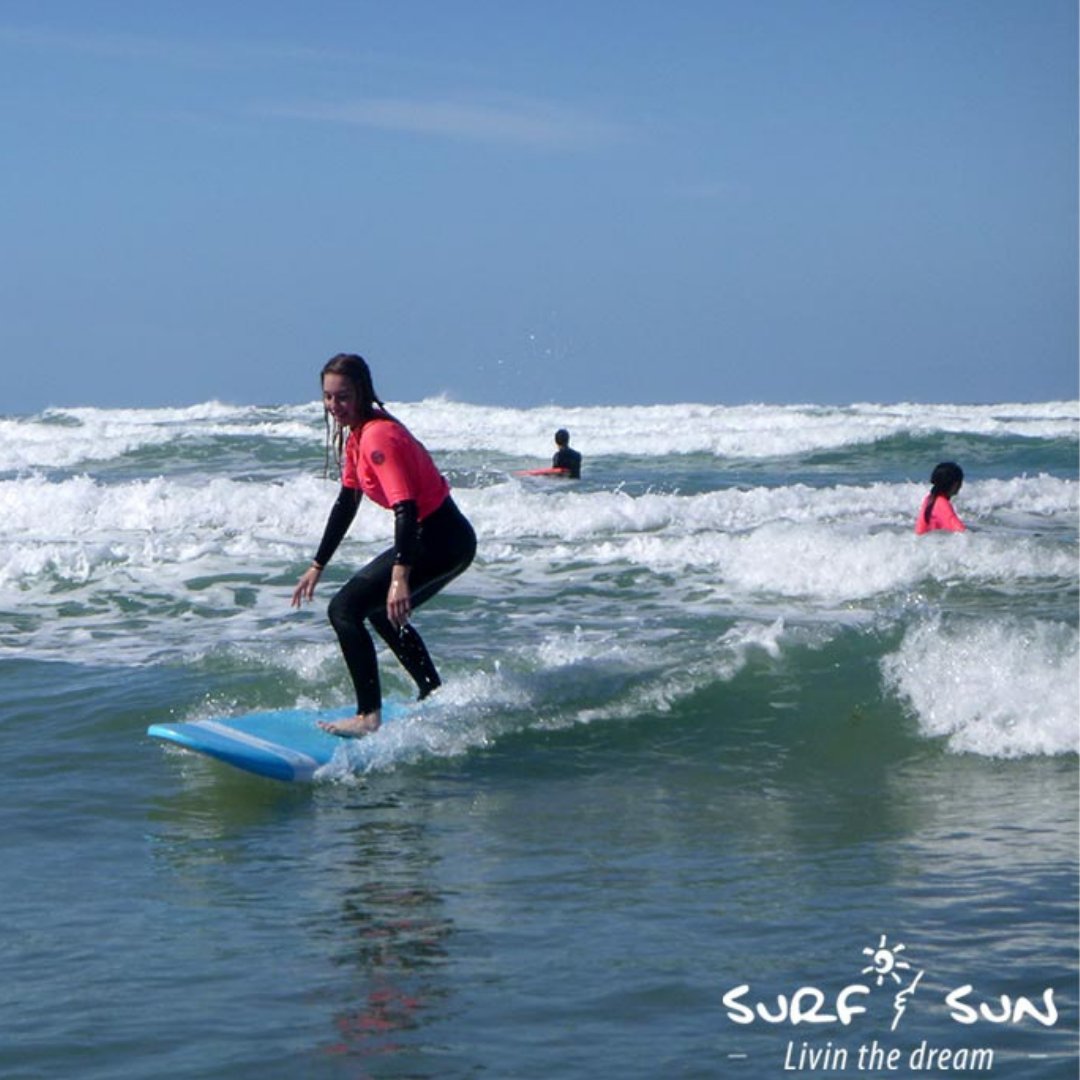 isurfandsun's tweet photo. Learning how to surf has never been this fun! https://t.co/rzRs6Ac16o