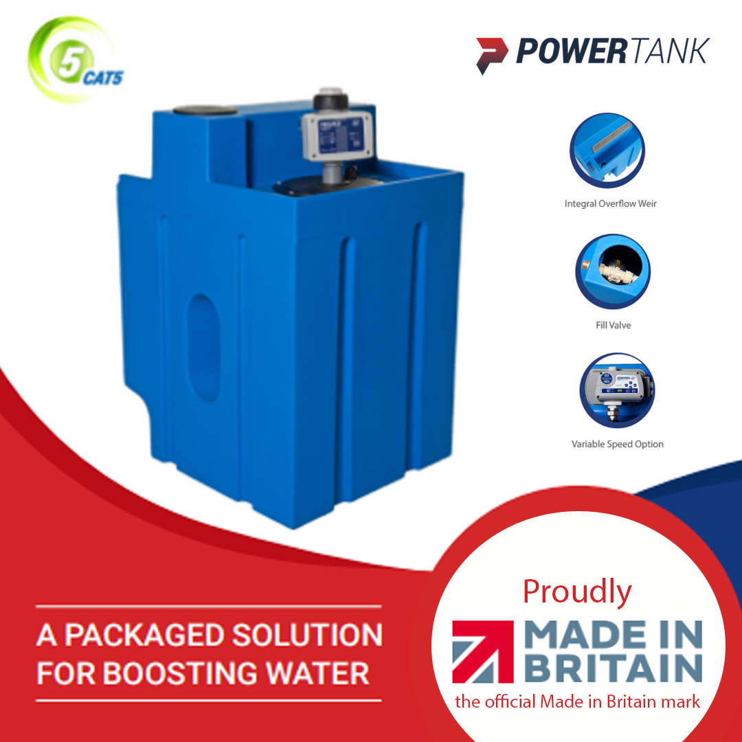 PowerTankUK's tweet photo. The Powertank Compact has been specifically designed for smaller properties with low water pressure and flow and where space is at a premium i.e. apartments, cottages, townhouses.
#PowerTank #WaterBoosting #PumpPower #boostwater #boosterpumps #boostertanks #installers #plumbers https://t.co/y846BJ4LMc