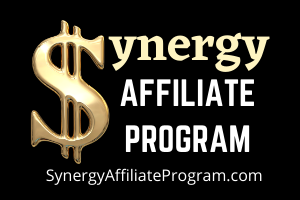 We will work WITH YOU to help you earn commissions with the SynergyAffiliateProgram.com --