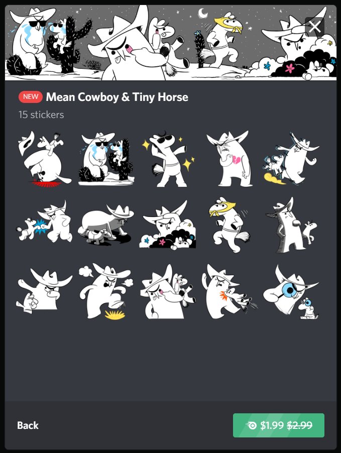 Discord Stickers on Twitter