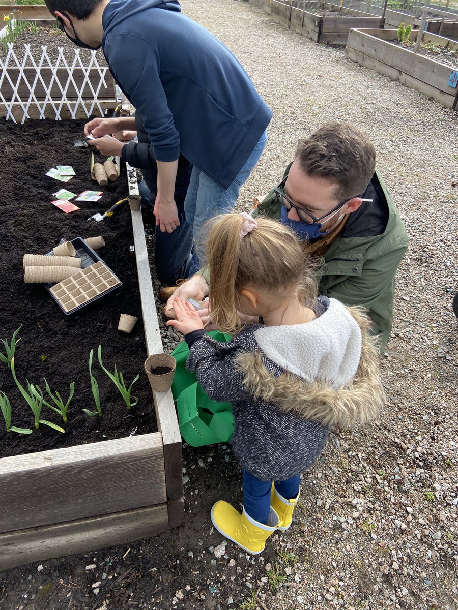 sdaintrey's tweet photo. Green team planting our community garden. #projectequal #greenteam #growingourfood @chslearn @Surrey_Schools https://t.co/FDDhoJCxe3
