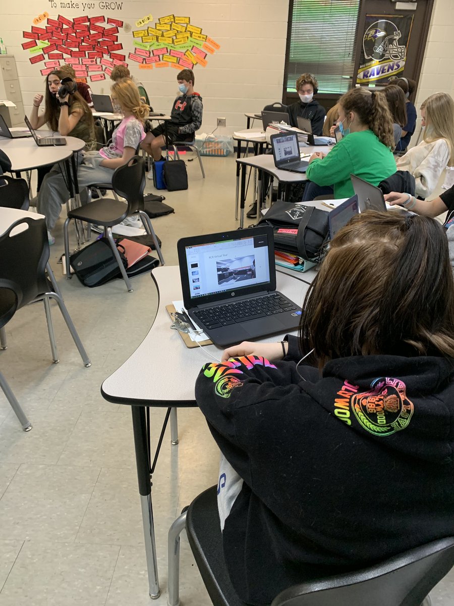 McKee_NC's tweet photo. STEM Day! Thanks @RCRracing for zooming with us today and teaching us about the engineering of @NASCAR.  Students then built race cars using wheels they 3D printed and the laser cutter to engrave names and car numbers.  #STEMdays @tnpieconsulting @Grant__Bacon @theTSIN @TNedu https://t.co/6eMkRL27AS