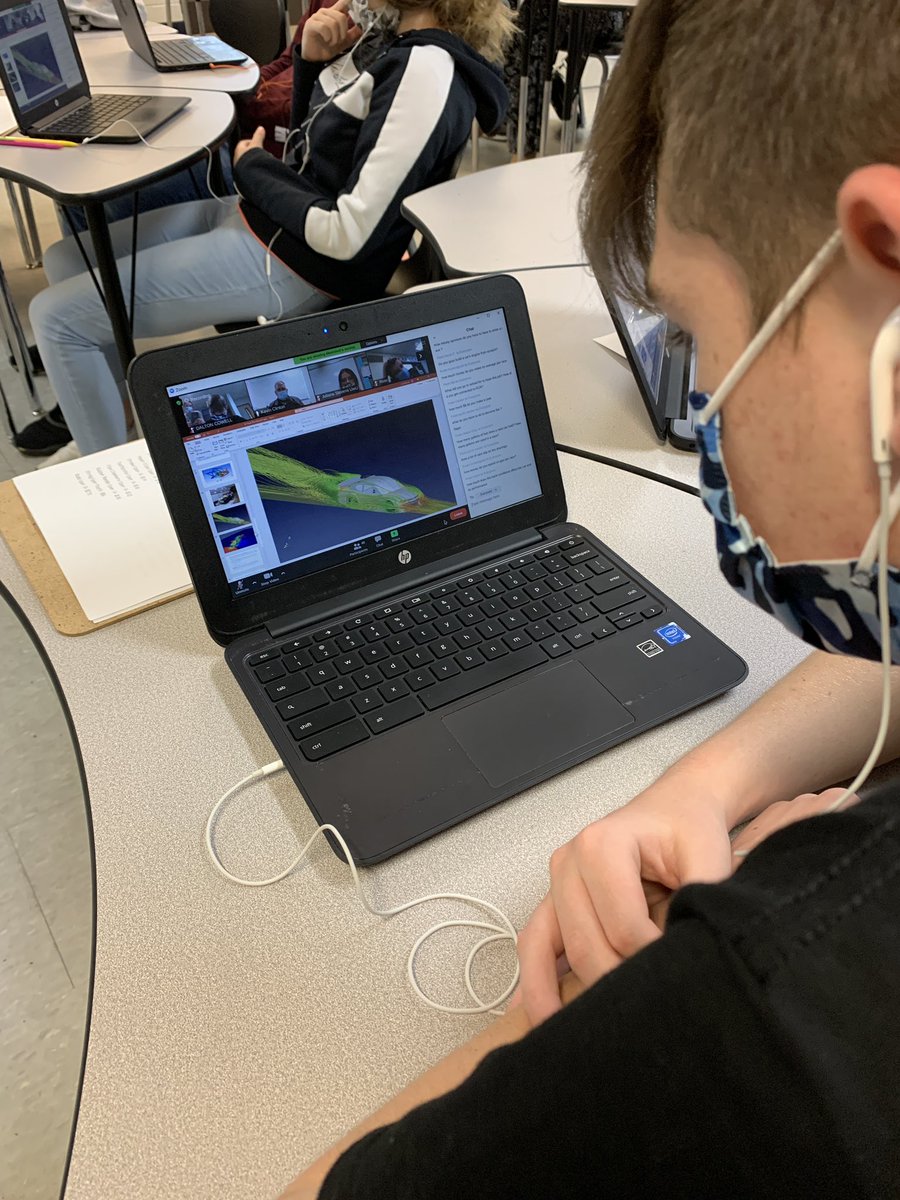 McKee_NC's tweet photo. STEM Day! Thanks @RCRracing for zooming with us today and teaching us about the engineering of @NASCAR.  Students then built race cars using wheels they 3D printed and the laser cutter to engrave names and car numbers.  #STEMdays @tnpieconsulting @Grant__Bacon @theTSIN @TNedu https://t.co/6eMkRL27AS