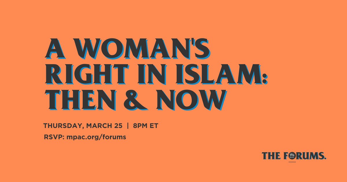 mpac_national's tweet photo. Like their resilient predecessors who navigated countless obstacles to become leaders in their fields, tonight's panelists have persevered while paving the way for generations to come.

RSVP for the launch of #TheForums at MPAC tonight at 5pm ET🦸🏾‍♀️ https://t.co/Q9bEHk2aC2 #WHM https://t.co/gij5uG8ONj