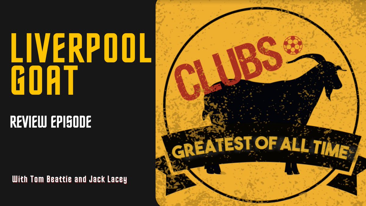GOAT_Podcast_'s tweet photo. So, we've heard from @JoeRimmer88, @izzycbaldwin and @ptgorst in our quest to find out Liverpool's GOAT.

Now we make our final decision, with Tom giving his own selections 🐐

Spotify: https://t.co/QEIwFGkqCP
Apple: https://t.co/aOlCtoqIXY
YouTube: https://t.co/wpmjpzs6GZ https://t.co/u2pou0EhkZ