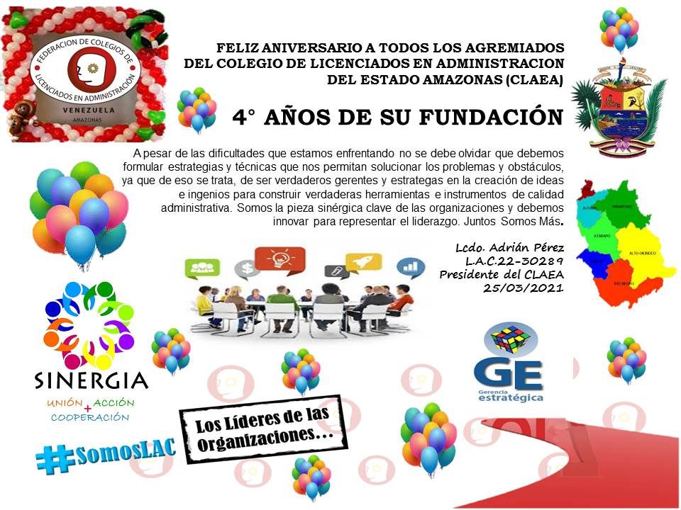 soypedro_marin's tweet photo. #25marzo Hoy el CLAE cumple su 4to año de aniversario, hago llegar mis felicitaciones a todos sus agremiados
#LaCovidNoEsCoba #SomosCLADC #SomosLAC #JuntosSomosmas #HechoEnCladec #SomosLADconPODER #lacconpoder #licenciadoenadministracion #FECLAVE # https://t.co/YtdaaYK99T