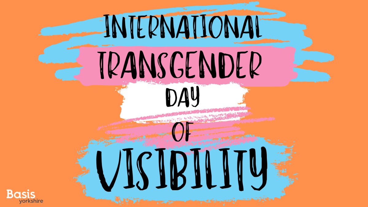 BasisYorkshire's tweet photo. Today is International Day of Trans Visibility, a day to celebrate trans communities &amp; amplify their global efforts to gain equal rights &amp; raise awareness of structural issues they face. Today as every day we work in solidarity with trans people everywhere. #transdayofvisibility https://t.co/4eSnP2zr0b