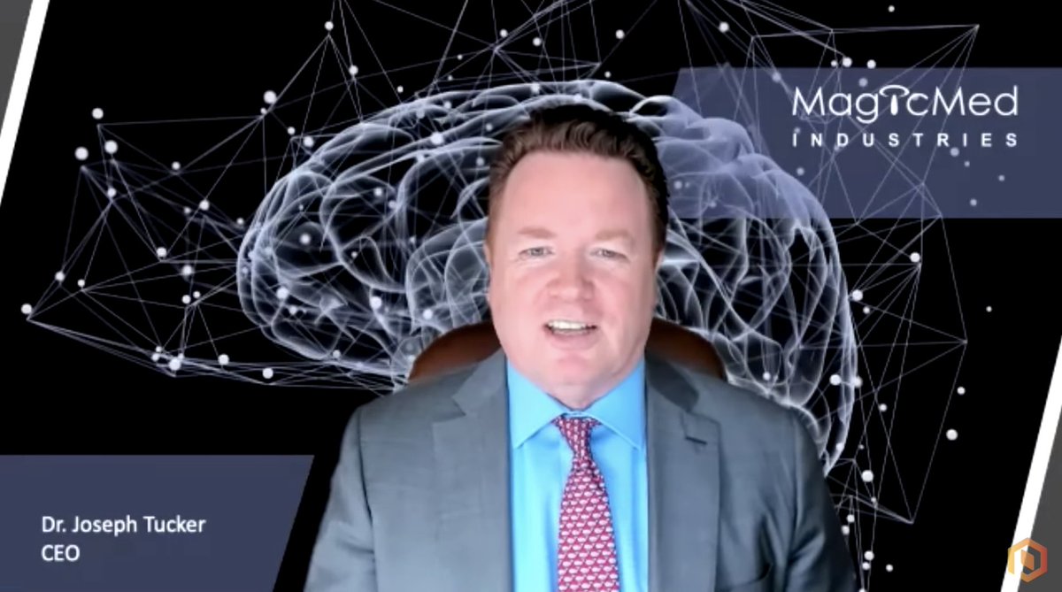 CFNMediaNews's tweet photo. $MGIC (reserved) 
WATCH NOW: @MagicMedInd CEO Dr. Joseph Tucker explains how #MagicMed is harnessing the incredible power of AI in its drug development testing process...
@proactive_UK 
https://t.co/j6jXTu7hM9 https://t.co/vkctkTt9et