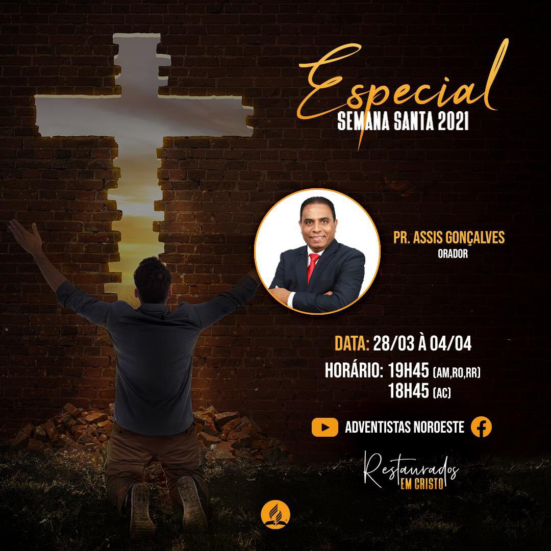 prbelciclei's tweet photo. https://t.co/5mHJGsE4X2

Em meio a este mundo em pedaços Deus quer te restaurar completamente, através de Cristo. *Você aceita?* ✝️
O convite está feito e tem data marcada:

📆 28/03 a 04/04
⏰ 19h45 (AM, RO, RR)
⏰ 18h45 (AC)
📖 Com Pr. Assis Gonçalves https://t.co/PC1SKETgwD