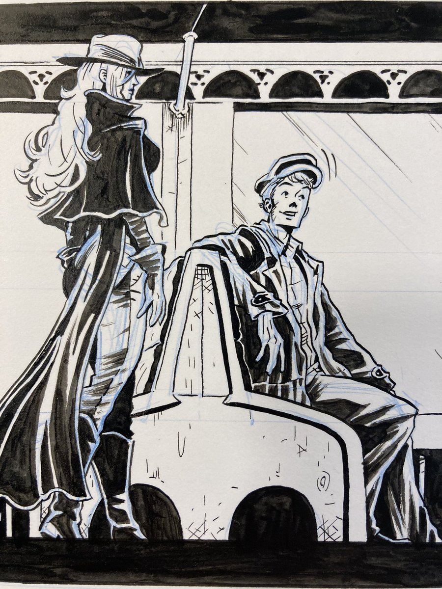 Doodle_Bags's tweet photo. “Wow! Sweet ride...!” #characterdesign #characterdesigner #characterart #characterillustration #characterartist #indieartist #indiecomics #indiecomicsart #historyart #historicalfiction #penandink #penandinkdrawing #inkartist #inker #inking #inkingart #inkingartwork #comicsgate https://t.co/NOCkQtzp2w