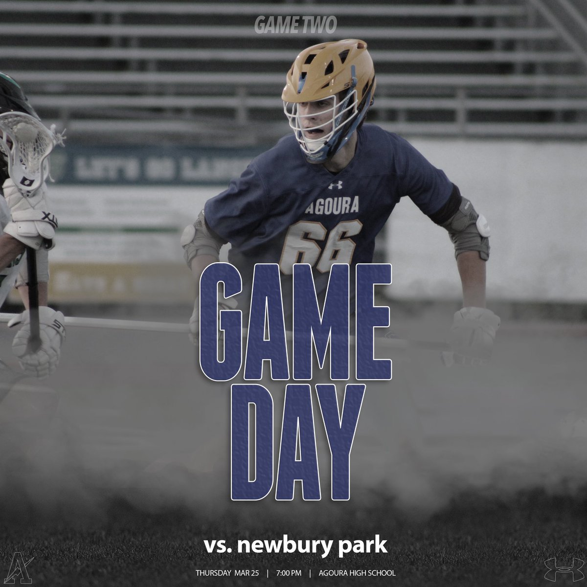 GAMEDAY

2021 || GAME TWO

Agoura vs. Newbury Park
7:00 PM @ Agoura High School

#gochargers ⚡️