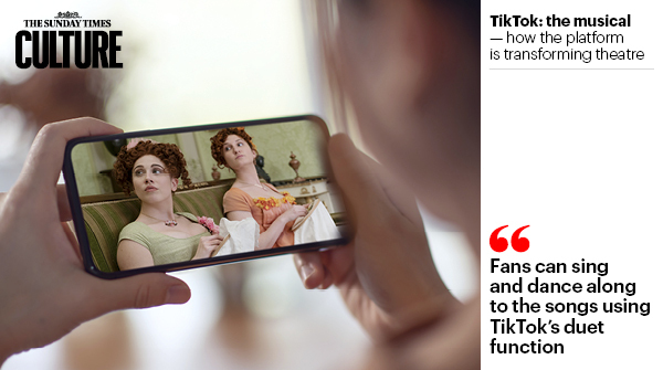 Bridgerton the Musical? How TikTok is shaking up theatre thetimes.co.uk/article/bridge…