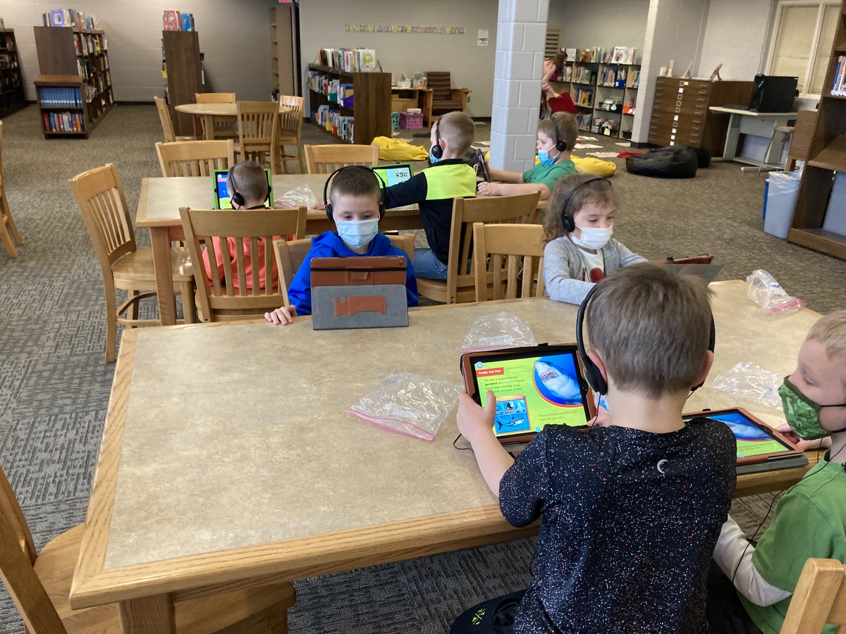 Kindergarten researchers are discovering how we can learn from nonfiction e-books and are recording the title of the e-book where they get their information.  #AASLstandards #Inquire #Engage