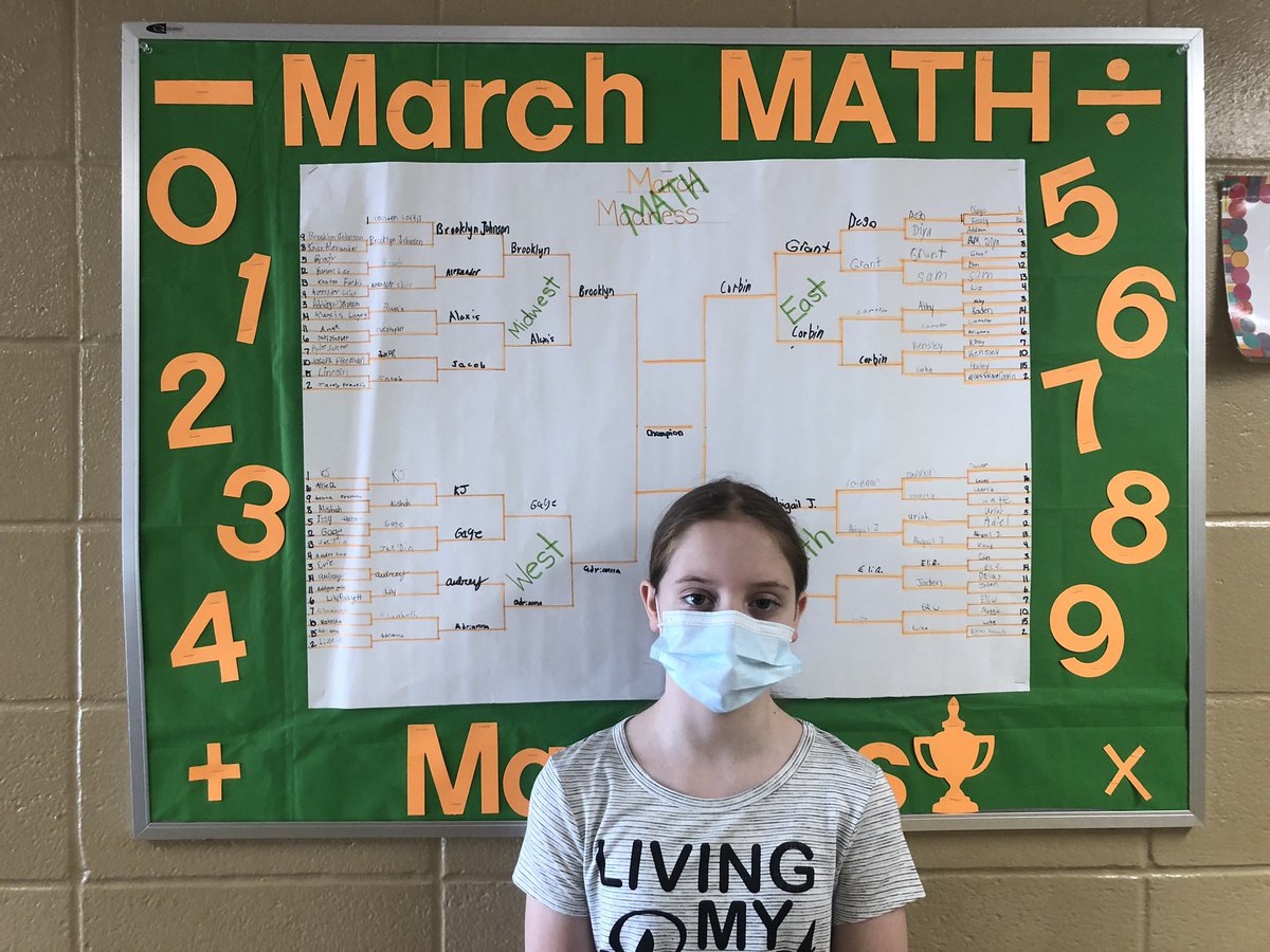 mszimmercte's tweet photo. It’s Final Four week of March Math Madness! Congratulations to these sharp minds! @ctetigers https://t.co/c0thdrwOwV
