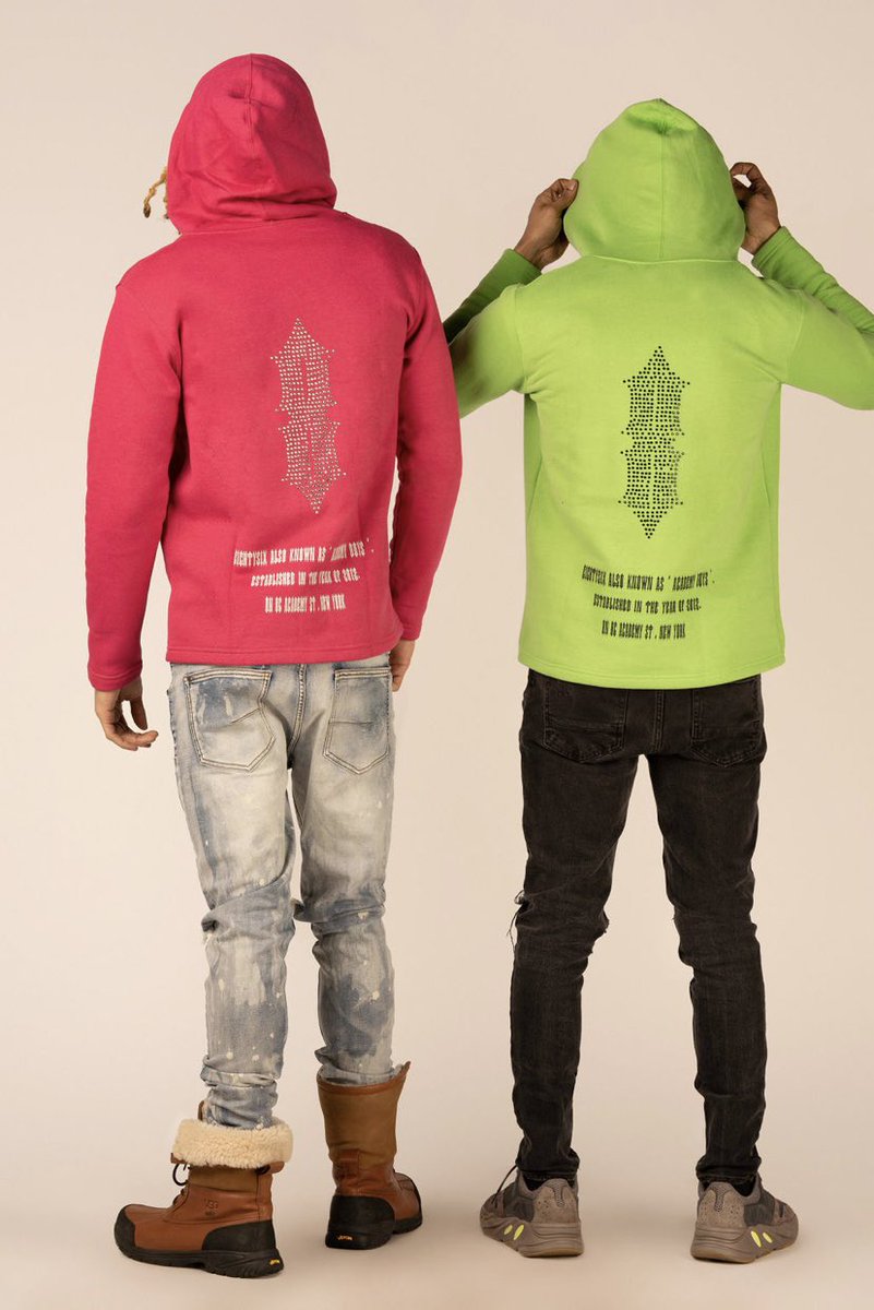 EightySixer's tweet photo. Pink & Green “Academy” Hoodies Still Available Now On Site & Local Delivery , Limited Sizes Left‼️ LINK IN BIO 🎱🚦🔥
#supportsmallbusiness #supportblackbusiness #nycmade #streetwear #streetfashion #sixerway https://t.co/vzMOnWAhqF