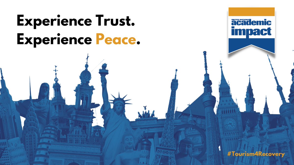 ImpactUN's tweet photo. .@UNWTO and @WMO play a key role in promoting tourism and climate for #peace☮️.
@Ramu_Damodaran's #WhyWeCare discusses how travel, like poetry and world languages #MLOW, has helped foster the trust fundamental to the @UN. ➡️ https://t.co/Sl6OUJFlEF #Tourism4Recovery https://t.co/ox9v16jjyp