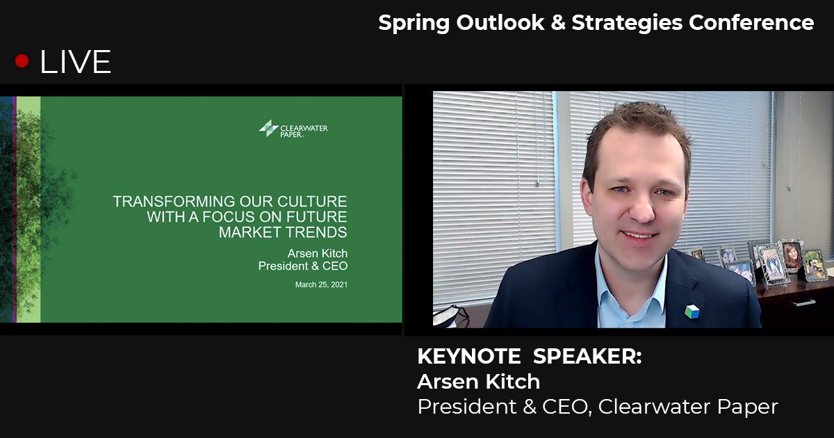 Paperboard Packaging Council On Twitter Spring Meeting Day Two Is Underway Today We Re Excited To Hear Arsen Kitch Ceo Of Clearwater Paper On Transforming Corporate Culture With A Focus On Paperboard Market