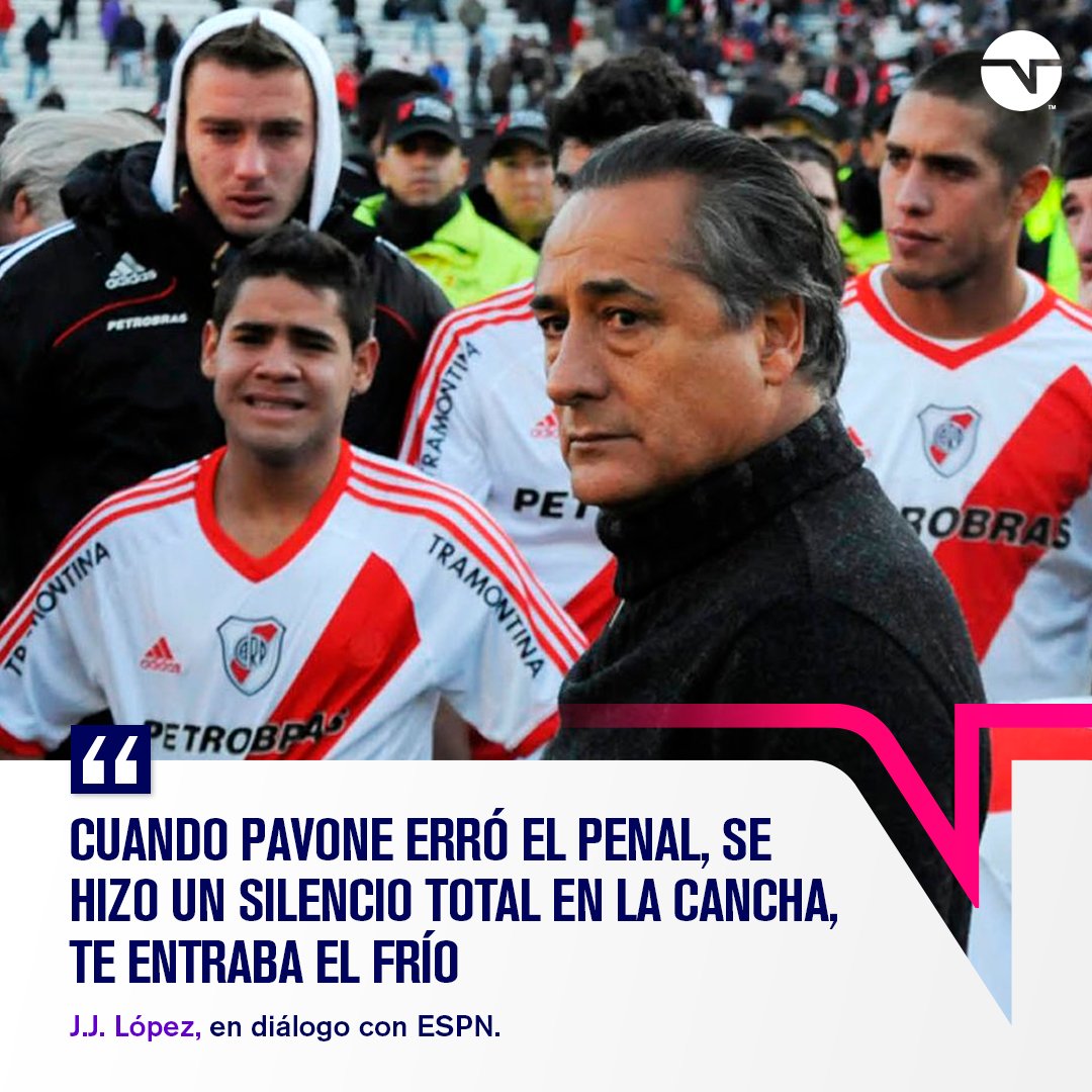 TNTSportsAR's tweet photo. J.J. López recordó el descenso de River y dejó esta frase que dio que hablar 🚨⚠🔥 https://t.co/o7yBxfinIS