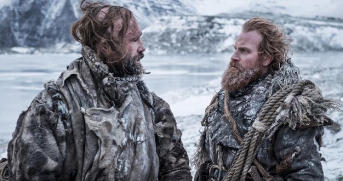 ASOIAFQuotesGOT's tweet photo. "They told me you were mean. Were you born mean or do you just hate wildlings."
Tormund
"I don't give two shits about wildlings. It's gingers I hate."
Sandor https://t.co/3JyPujAd74