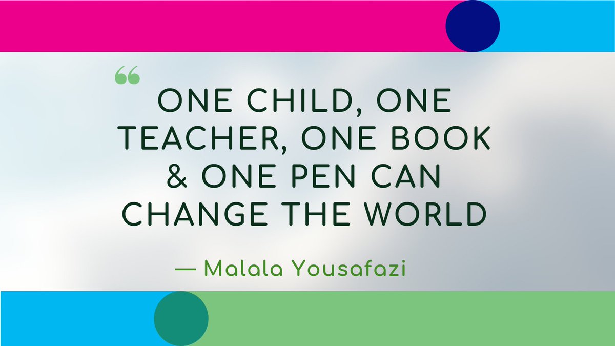 boostvip's tweet photo. "One Child, one teacher, one book & one pen can change the world" Malala Yousafazi
Donate today and help the students to proceed with their education: https://t.co/LJzlIZDcmj
#malala @edseedme #education #educationforall #VIPfund #crowdfunding #quoteofheday #education https://t.co/fiviSCVjKc