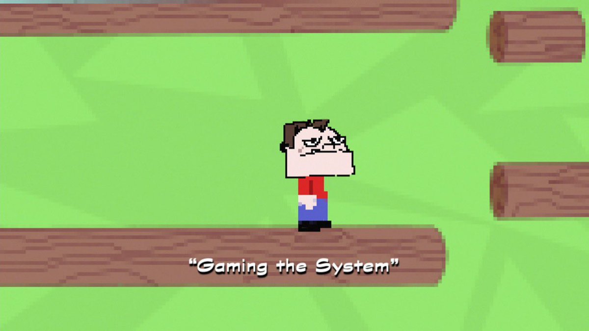 FakeVGDatabase's tweet photo. Jump N’ Duck

Phineas and Ferb - Gaming the System (2009) https://t.co/sIagCpoThB
