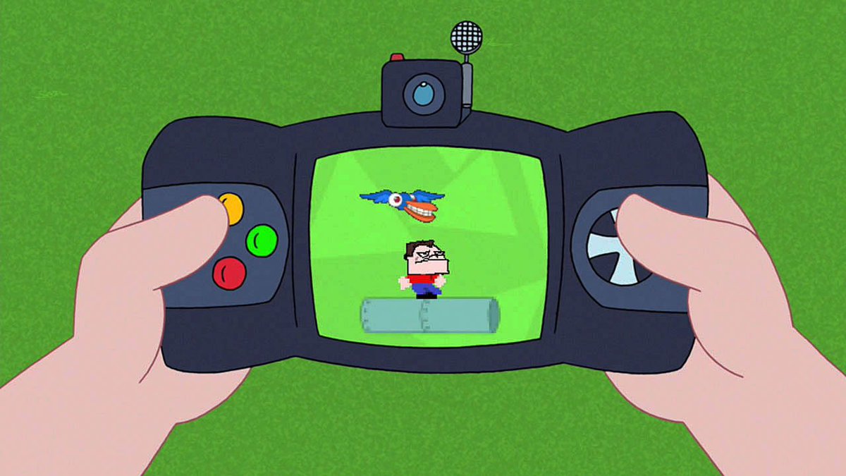 FakeVGDatabase's tweet photo. Jump N’ Duck

Phineas and Ferb - Gaming the System (2009) https://t.co/sIagCpoThB