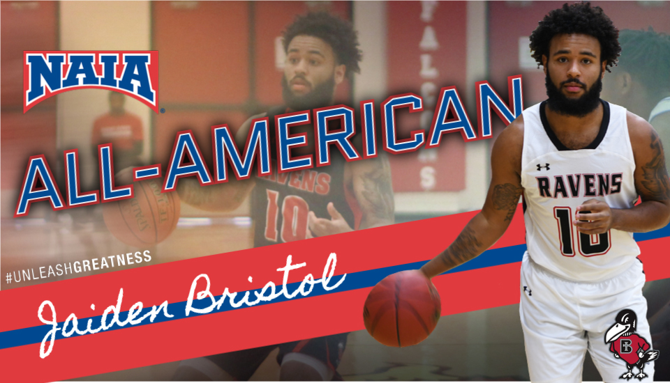 ravenathletics's tweet photo. .@RavenMBB's Jaiden Bristol (@Jaidenkj4) named to 2021 NAIA All-America Team | https://t.co/xwIiTPXB7W | #UnleashGreatness https://t.co/wnhQ2ySTNc