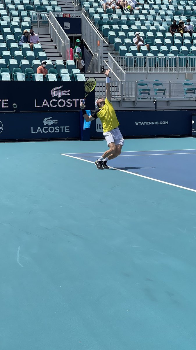 Another one!!! 6-4 6-4 <a href="/BjornFratangelo/">Bjorn Fratangelo</a> <a href="/TheEricNunez/">Eric nunez</a> ! Great job guys! <a href="/MiamiOpen/">Miami Open</a>