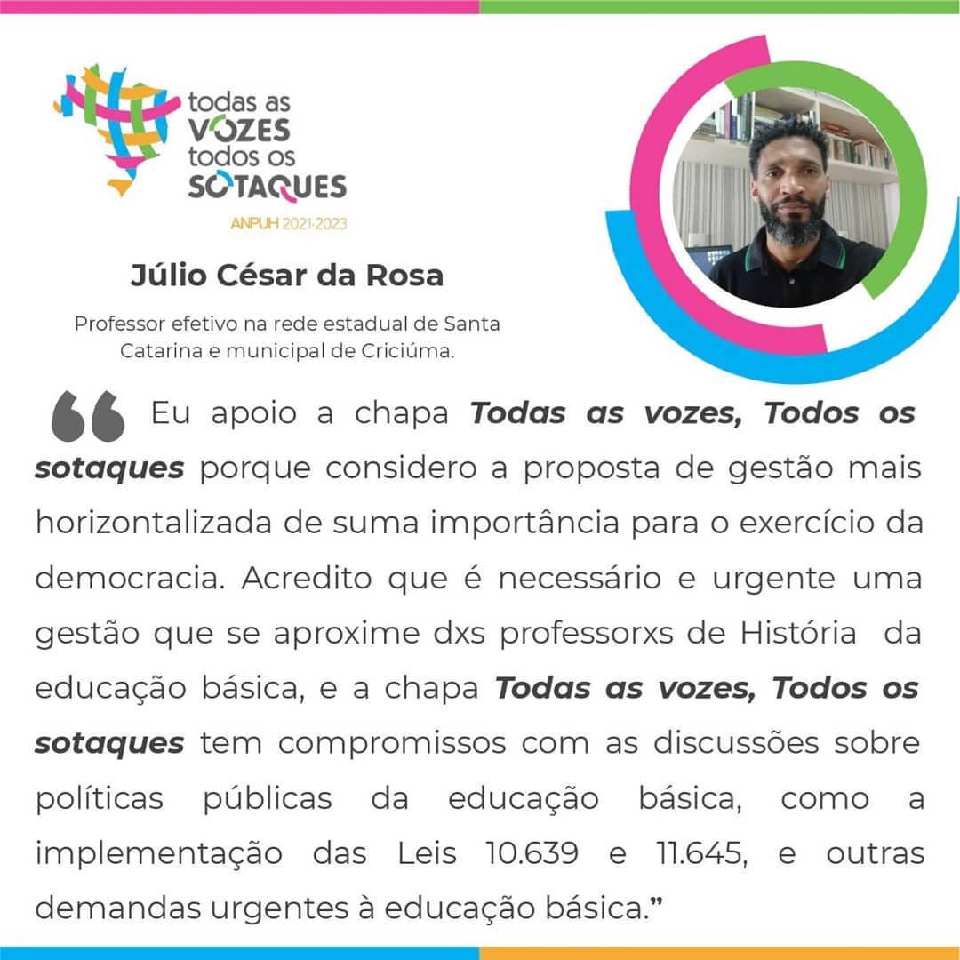 gtepanpuh's tweet photo. Diálogos por uma ANPUH diversa e verdadeiramente plural.
#TodasAsVozesTodosOsSotaques
#SomosTodesAnpuh
 
SIGA NOSSAS REDES
Facebook
https://t.co/MYKG5Wi2dE
Instagram
https://t.co/bHhUrbybAA
Twitter
https://t.co/zdBX4B1c3s https://t.co/Y8vouvPUCY