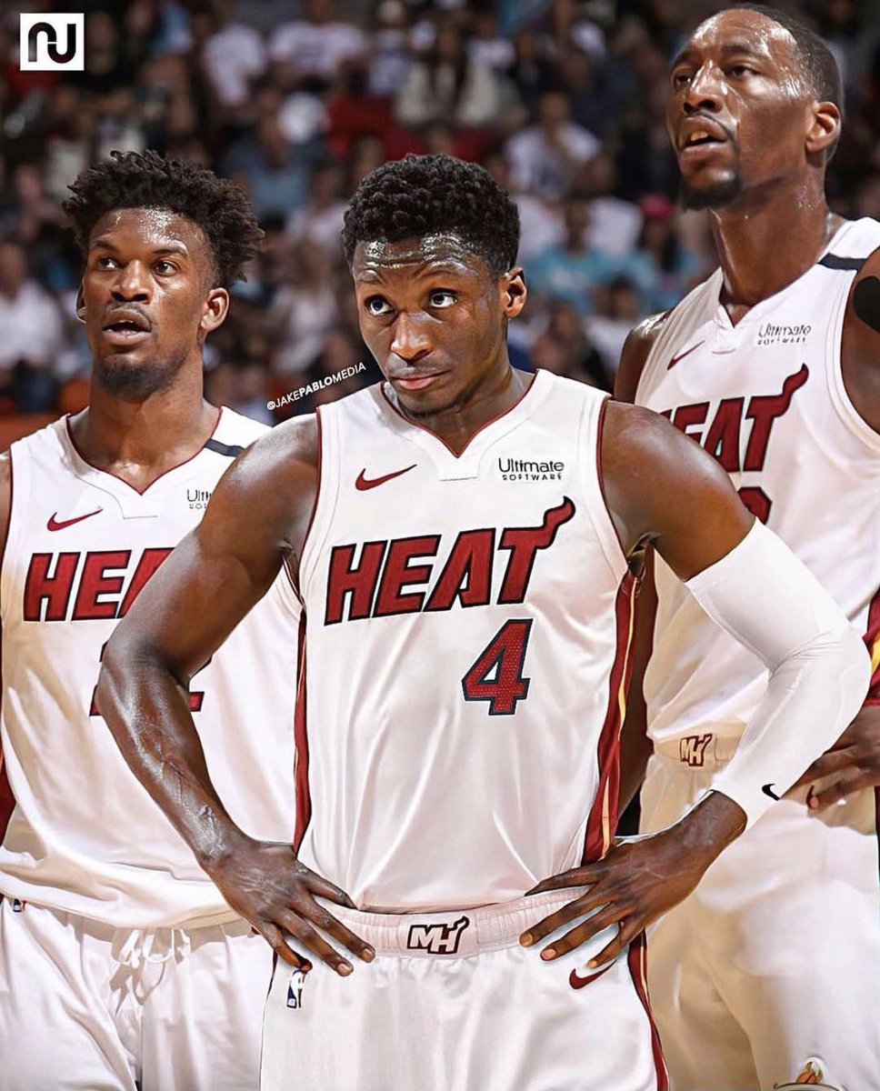 LegionHoops's tweet photo. Jimmy Butler
Bam Adebayo
... and now Victor Oladipo.

Miami 🔥🔥🔥 (via @jakepablomedia) https://t.co/V6K80S6PDv