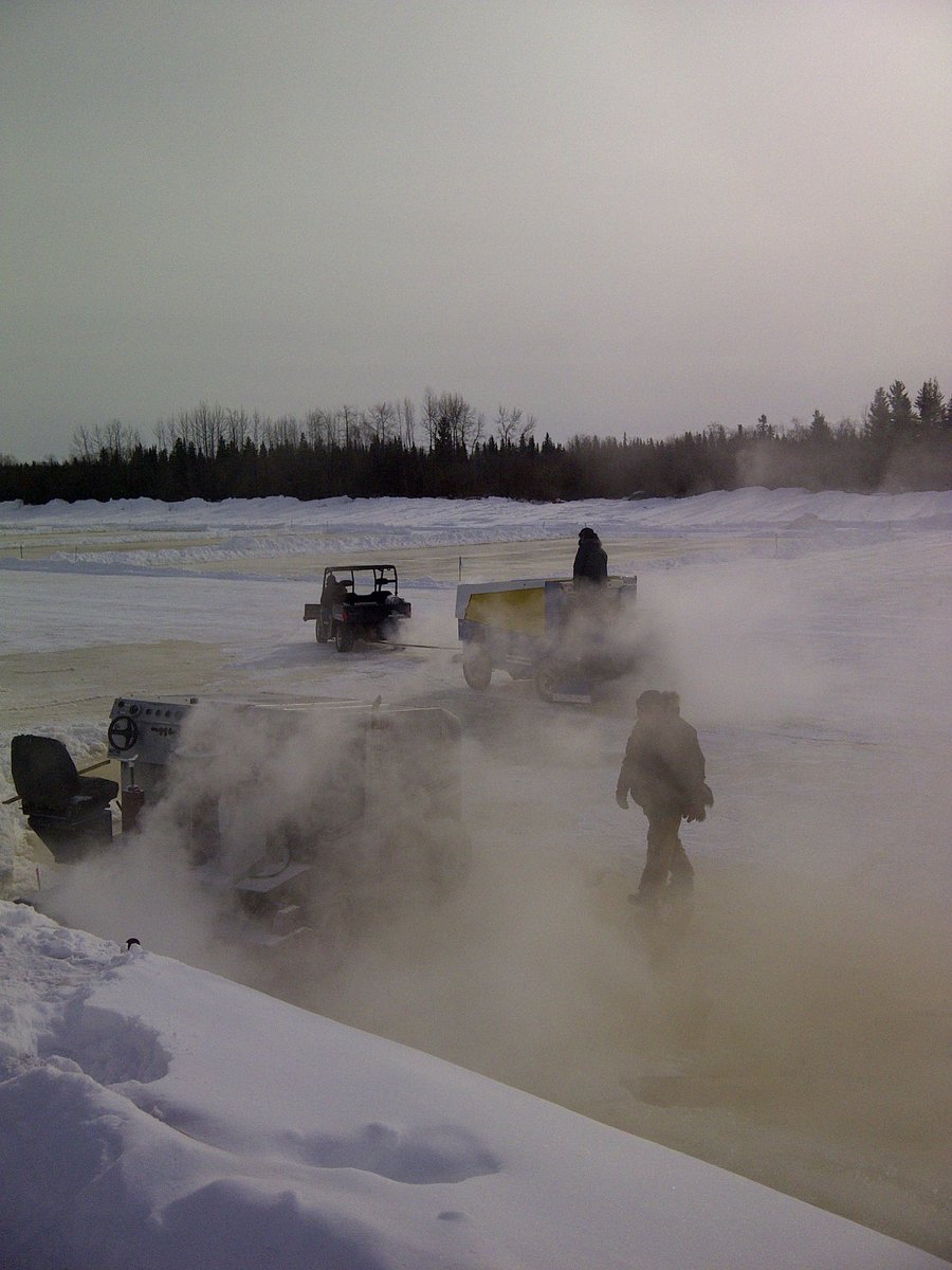 #TBT  <a href="/PolarPondHockey/">Polar Pond Hockey</a> would have been last weekend... this one from 2012 was about -473 but we still made the event happen. Here's to hoping for #PPH2022