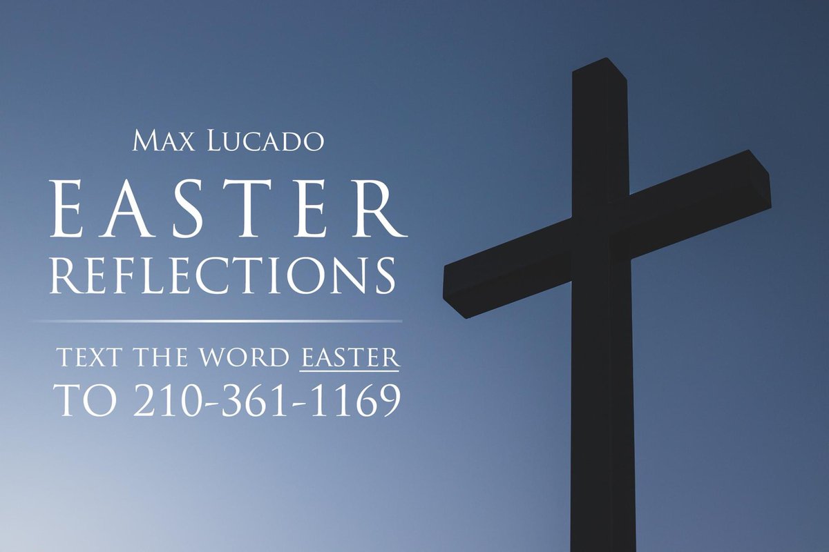 MaxLucado's tweet photo. 1/3: How did Jesus endure the terror of the crucifixion?

He went first to the Father with his tears. He modeled the words of Psalm 56:3: “When I am afraid, I put my trust in you.” https://t.co/DaEOtYKcuY