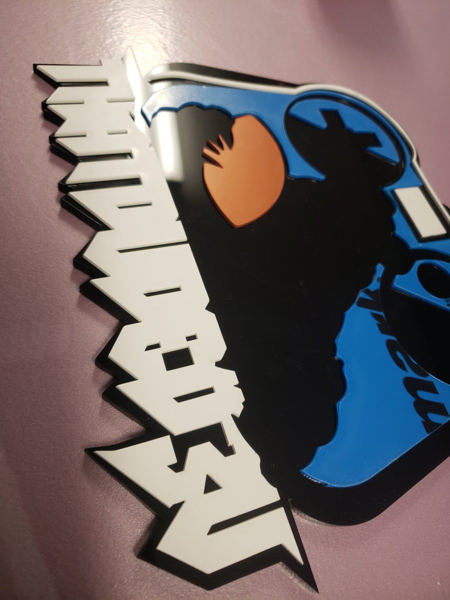 LaseredLetters's tweet photo. Each time we create a #lasercut #sign, we make a small sample to double check the @RowmarkUSA and #acrylic cut correctly. Check out @ThatDudeD3v's sample in the making! https://t.co/oLazAt71gH #laseredletters #twitchstreamer #handmade #twitch #gamingcommunity #gaming #rowmark https://t.co/0yVosgFmBJ