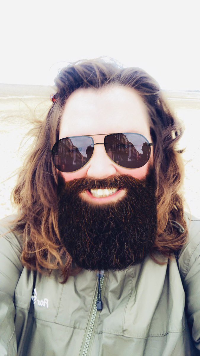 Mrs_Malteser's tweet photo. I sent this photo to a friend.. whose only comment was your beard looks mint.. i mean its a filter but i think i can actually produce this by the end of April 😂 #massiveforehead
(Photo taken last year) https://t.co/5YJ94lIVh2