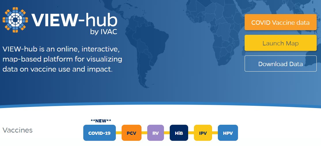 IVACtweets's tweet photo. Check out the new #VIEWhub maps featuring #COVID19 #vaccine introduction data!
https://t.co/ycw0T0VmYD https://t.co/1bRzeWzCz0